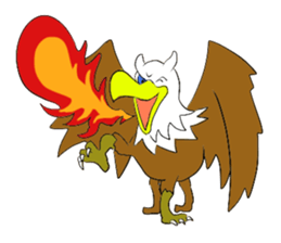 Healing of Griffin the origin sticker #9376500