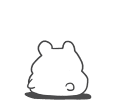 mochi mochi polar bear Eng ver. sticker #9377060