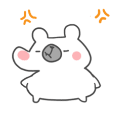 mochi mochi polar bear Eng ver. sticker #9377074