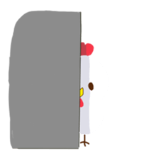 little boy and girl sticker #9377185