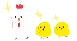 little boy and girl sticker #9377199