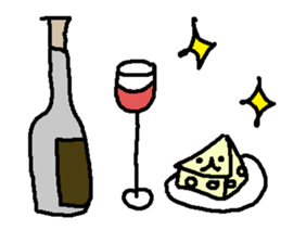 Panda Love sake! sticker #9377290