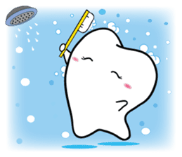 Tooth Baby's diary sticker #9377328