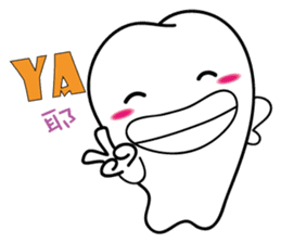Tooth Baby's diary sticker #9377329