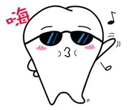 Tooth Baby's diary sticker #9377362