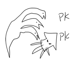 Big monster movie sticker #9378274