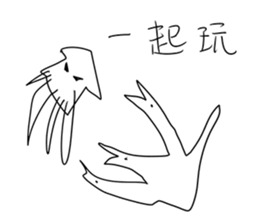 Big monster movie sticker #9378287