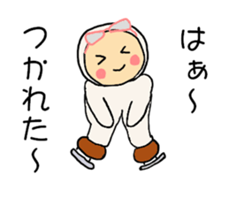 Speed skating sticker #9378691