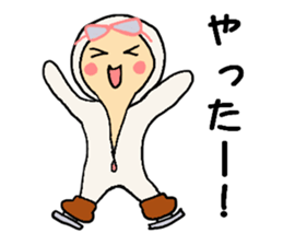 Speed skating sticker #9378693