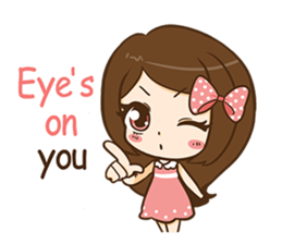 I'm your girlfriend (EN) sticker #9379009