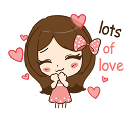 I'm your girlfriend (EN) sticker #9379010