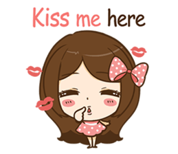 I'm your girlfriend (EN) sticker #9379013