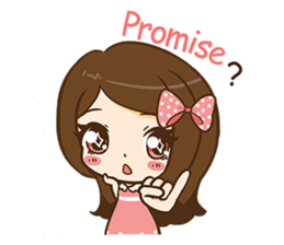 I'm your girlfriend (EN) sticker #9379016