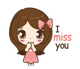 I'm your girlfriend (EN) sticker #9379018