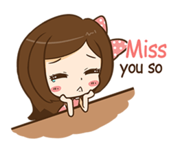 I'm your girlfriend (EN) sticker #9379020