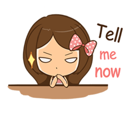 I'm your girlfriend (EN) sticker #9379021