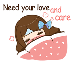 I'm your girlfriend (EN) sticker #9379022