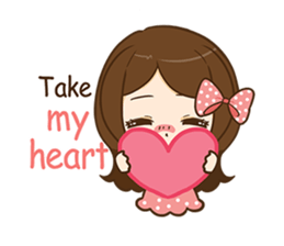 I'm your girlfriend (EN) sticker #9379023