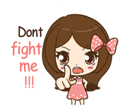 I'm your girlfriend (EN) sticker #9379026