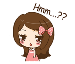 I'm your girlfriend (EN) sticker #9379027