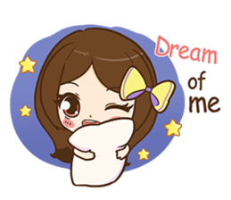 I'm your girlfriend (EN) sticker #9379031