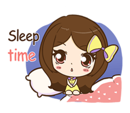 I'm your girlfriend (EN) sticker #9379032