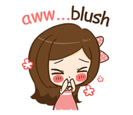 I'm your girlfriend (EN) sticker #9379035