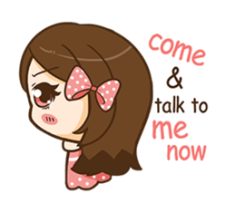 I'm your girlfriend (EN) sticker #9379038