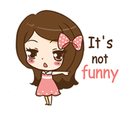 I'm your girlfriend (EN) sticker #9379040