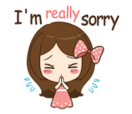 I'm your girlfriend (EN) sticker #9379042