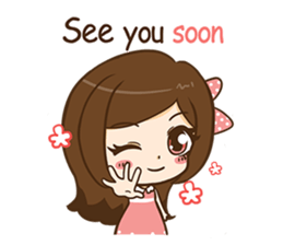 I'm your girlfriend (EN) sticker #9379046