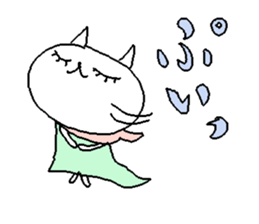 Cat girl sweet stickers. sticker #9379532