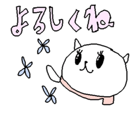 Cat girl sweet stickers. sticker #9379540