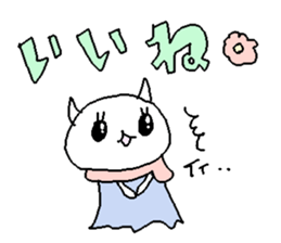 Cat girl sweet stickers. sticker #9379551