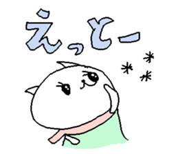 Cat girl sweet stickers. sticker #9379559