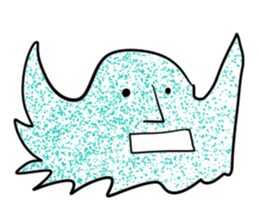 Transparent pretty ameba sticker #9379933