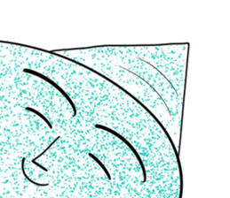 Transparent pretty ameba sticker #9379945