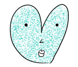 Transparent pretty ameba sticker #9379966