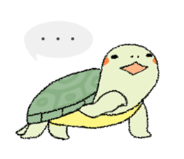 Green turtle Jyunichi sticker #9379969