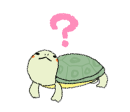 Green turtle Jyunichi sticker #9379979