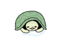Green turtle Jyunichi sticker #9379991