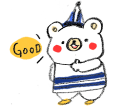 An incisor Bear 3 sticker #9380020