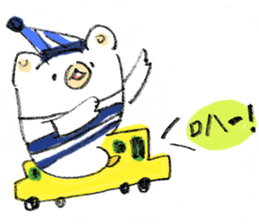 An incisor Bear 3 sticker #9380021