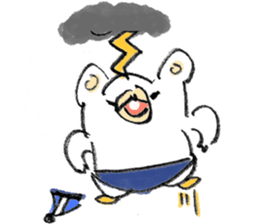 An incisor Bear 3 sticker #9380038