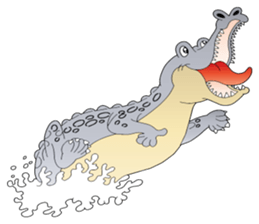 The Dandy Crocodile sticker #9380808