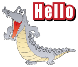 The Dandy Crocodile sticker #9380811