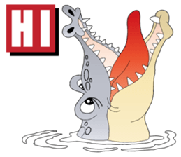 The Dandy Crocodile sticker #9380812