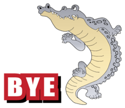 The Dandy Crocodile sticker #9380815