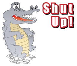 The Dandy Crocodile sticker #9380822