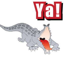 The Dandy Crocodile sticker #9380825